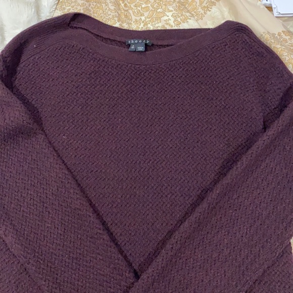 Theory maroon sweater - Picture 1 of 5